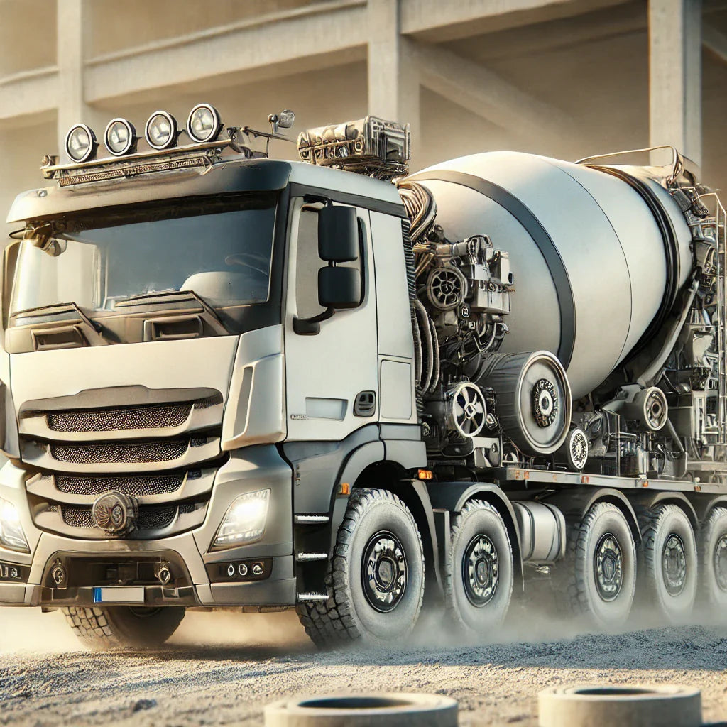 #5 Effizienz neu gemischt: Wie technologische Optimierung Betonmischer revolutioniert